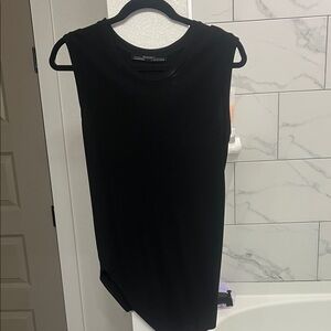 Alexander Wang Black Muscle Tee